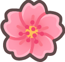 Nature Sakura Blossom Emoji